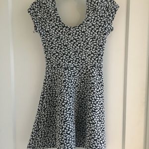 Black and white H&M dress